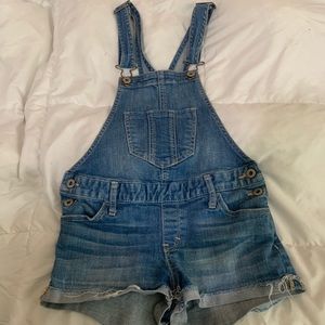 Girl’s Abercrombie & Fitch denim shortalls